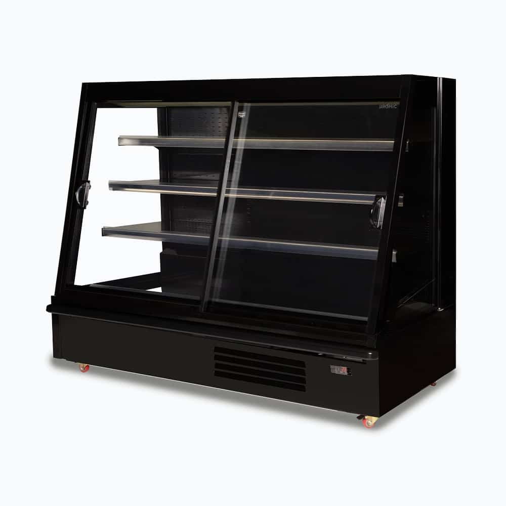 Bromic SVM2500SD-NR - Semi Vertical Display Fridge, 2500mm, 4 Doors, Sliding