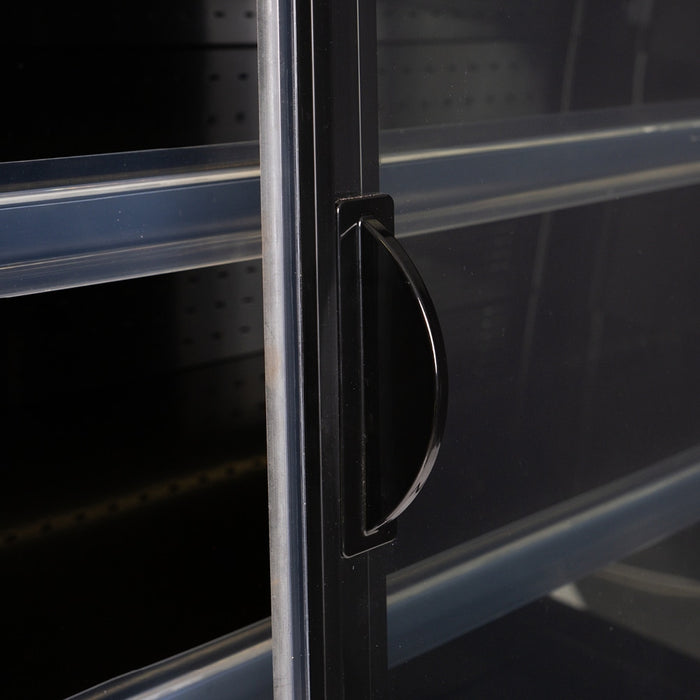 Bromic SVM1580SD-NR - Semi Vertical Display Fridge, Gondola, 1580mm, 2 Doors, Sliding