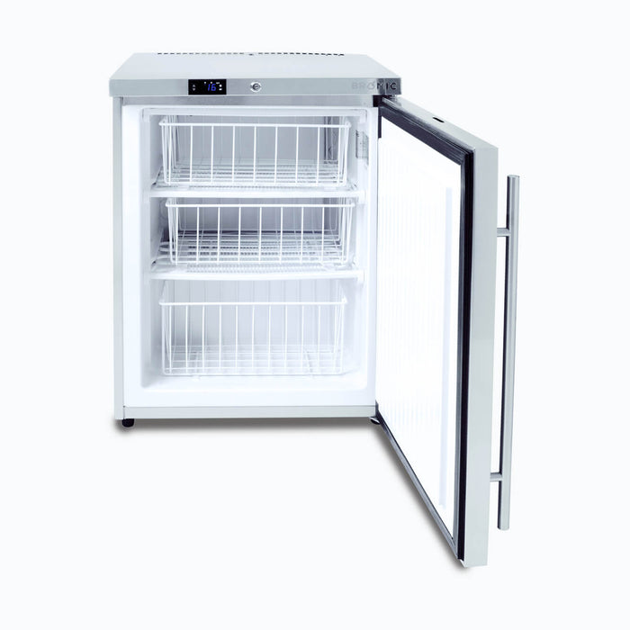 Bromic UBF0140SD-NR - Under Bench Freezer 115L, 1 Door, Stainless Steel, 598mm