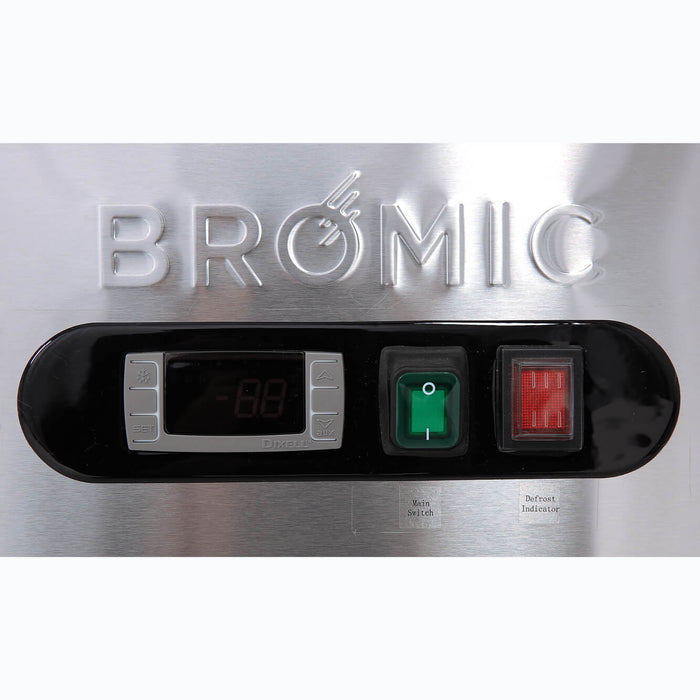 Bromic UBF1360SD-NR - Under Bench Freezer 282L, 2 Doors, Stainless Steel, 1360mm