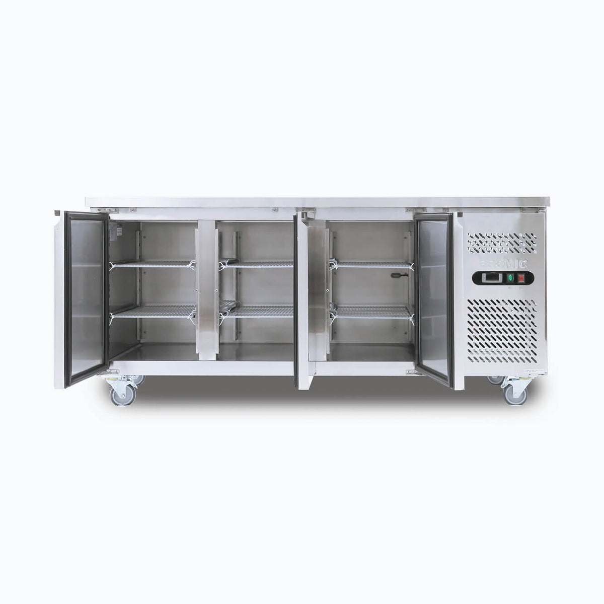 Bromic UBF1795SD-NR - Under Bench Freezer 417L, 3 Doors, Stainless Steel, 1795mm
