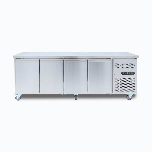 Bromic UBF2230SD-NR - Under Bench Freezer 553L, 4 Doors, Stainless Steel, 2230mm