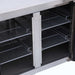 Bromic UBF2230SD-NR - Under Bench Freezer 553L, 4 Doors, Stainless Steel, 2230mm
