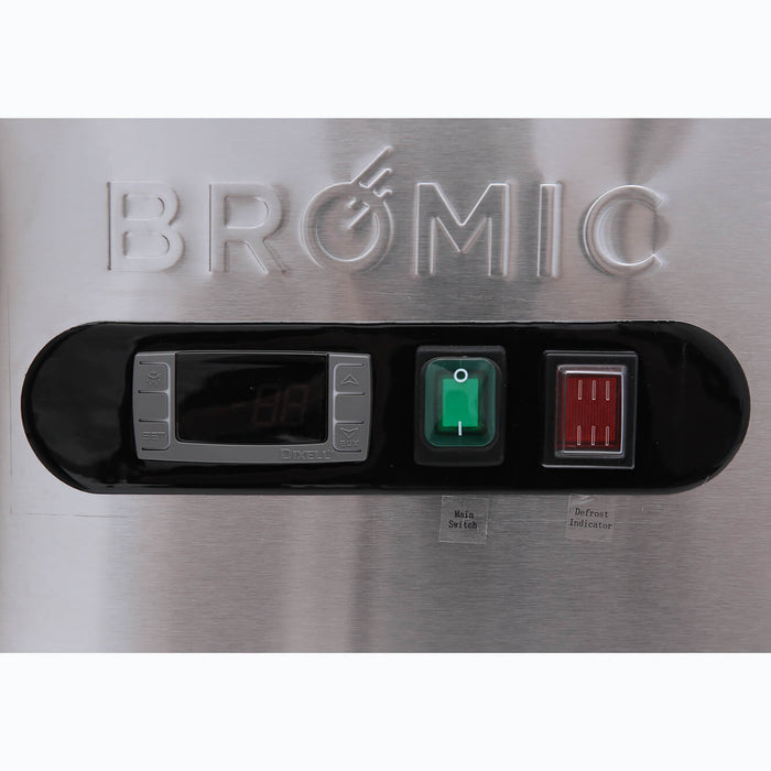 Bromic UBF2230SD-NR - Under Bench Freezer 553L, 4 Doors, Stainless Steel, 2230mm