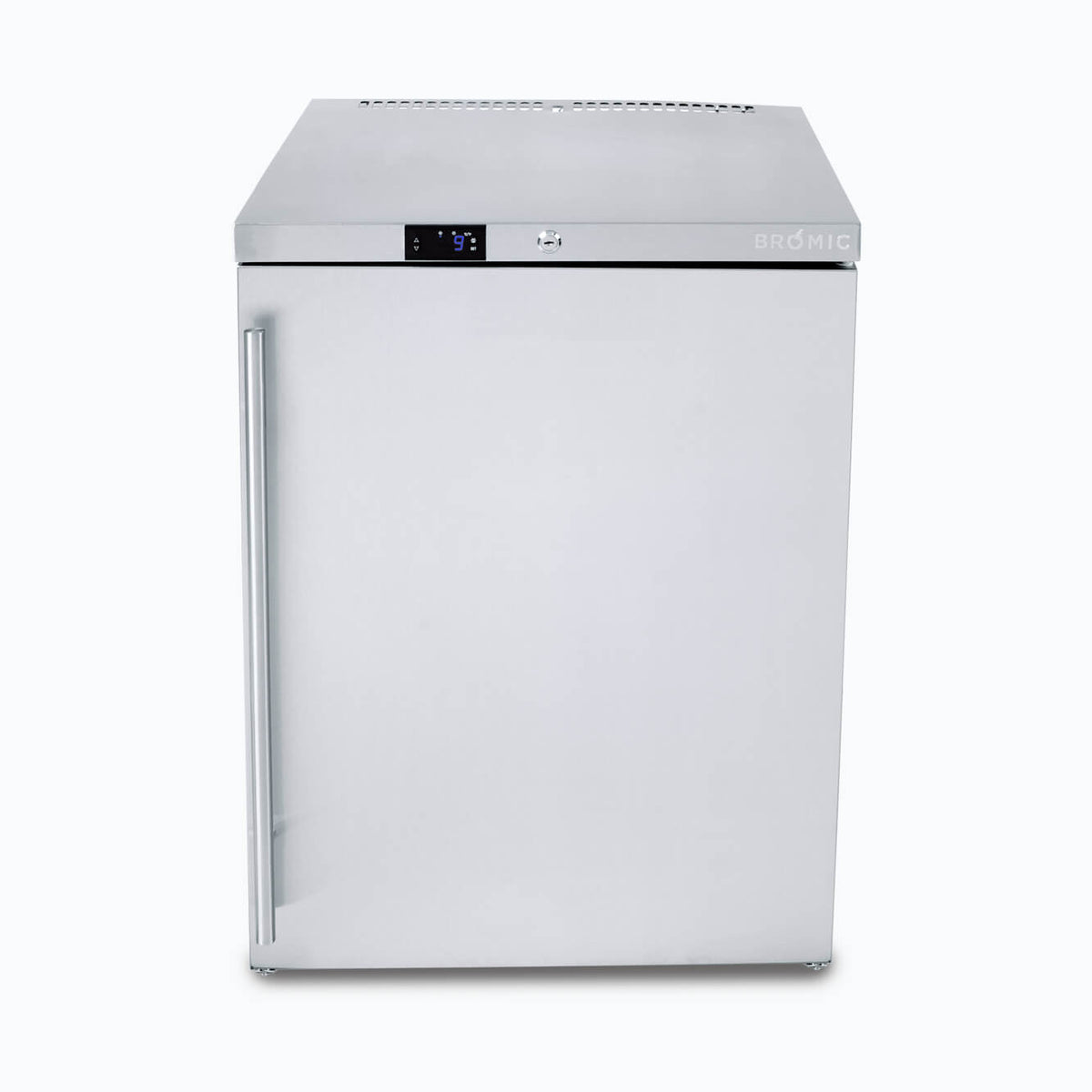Bromic UBC0140SD-NR - Under Bench Fridge 138L, 1 Door, Stainless Steel, 598mm
