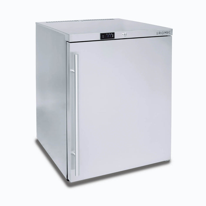 Bromic UBC0140SD-NR - Under Bench Fridge 138L, 1 Door, Stainless Steel, 598mm