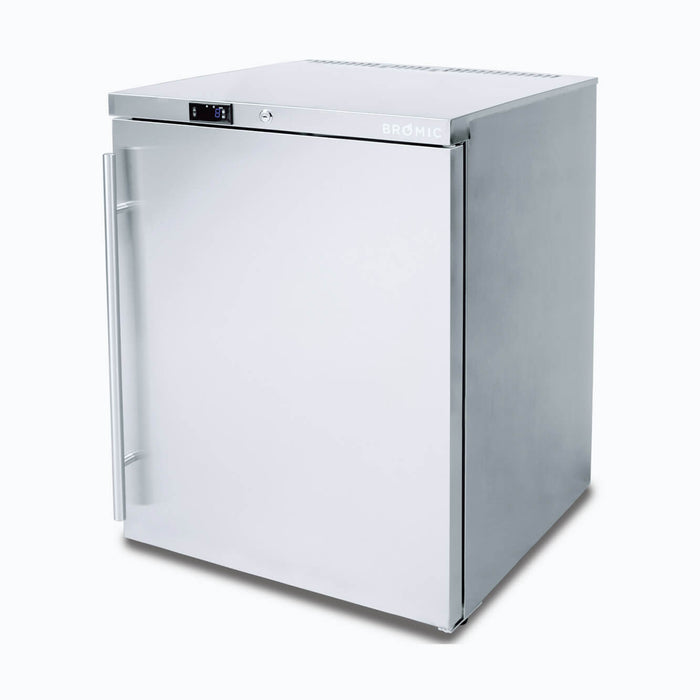 Bromic UBC0140SD-NR - Under Bench Fridge 138L, 1 Door, Stainless Steel, 598mm