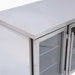 Bromic UBC1360GD-NR - Under Bench Display Fridge 282L, 2 Doors, Glass, 1360mm