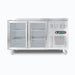 Bromic UBC1360GD-NR - Under Bench Display Fridge 282L, 2 Doors, Glass, 1360mm