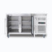 Bromic UBC1360GD-NR - Under Bench Display Fridge 282L, 2 Doors, Glass, 1360mm