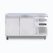 Bromic UBC1360SD-NR - Under Bench Fridge 282L, 2 Doors, Stainless Steel, 1360mm