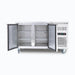 Bromic UBC1360SD-NR - Under Bench Fridge 282L, 2 Doors, Stainless Steel, 1360mm