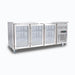 Bromic UBC1795GD-NR - Under Bench Display Fridge 417L, 3 Doors, Glass, 1795mm