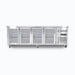 Bromic UBC2230GD-NR - Under Bench Display Fridge 553L, 4 Doors, Glass, 2230mm
