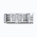 Bromic UBC2230GD-NR - Under Bench Display Fridge 553L, 4 Doors, Glass, 2230mm