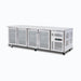 Bromic UBC2230GD-NR - Under Bench Display Fridge 553L, 4 Doors, Glass, 2230mm