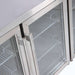 Bromic UBC2230GD-NR - Under Bench Display Fridge 553L, 4 Doors, Glass, 2230mm