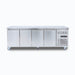 Bromic UBC2230SD-NR - Under Bench Fridge 553L, 4 Doors, Stainless Steel, 2230mm