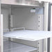 Bromic UC0650SD-NR-1 - Upright Fridge 650L, 1 Door, Stainless Steel, 740mm