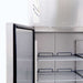 Bromic UC1300SD-NR-1 - Upright Fridge 1300L, 2 Doors, Stainless Steel, 1480mm
