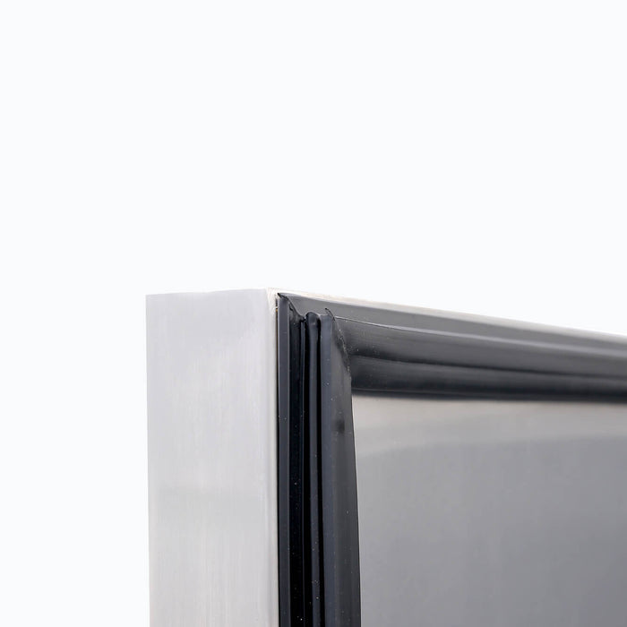 Bromic UC1300SD-NR-1 - Upright Fridge 1300L, 2 Doors, Stainless Steel, 1480mm