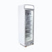 Bromic UF0374LS-NR - Upright Display Freezer 300L, 1 Door, Flat Glass, Lightbox, 595mm