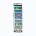 Bromic UF0374S-NR - Upright Display Freezer 300L, 1 Door, Flat Glass, 595mm