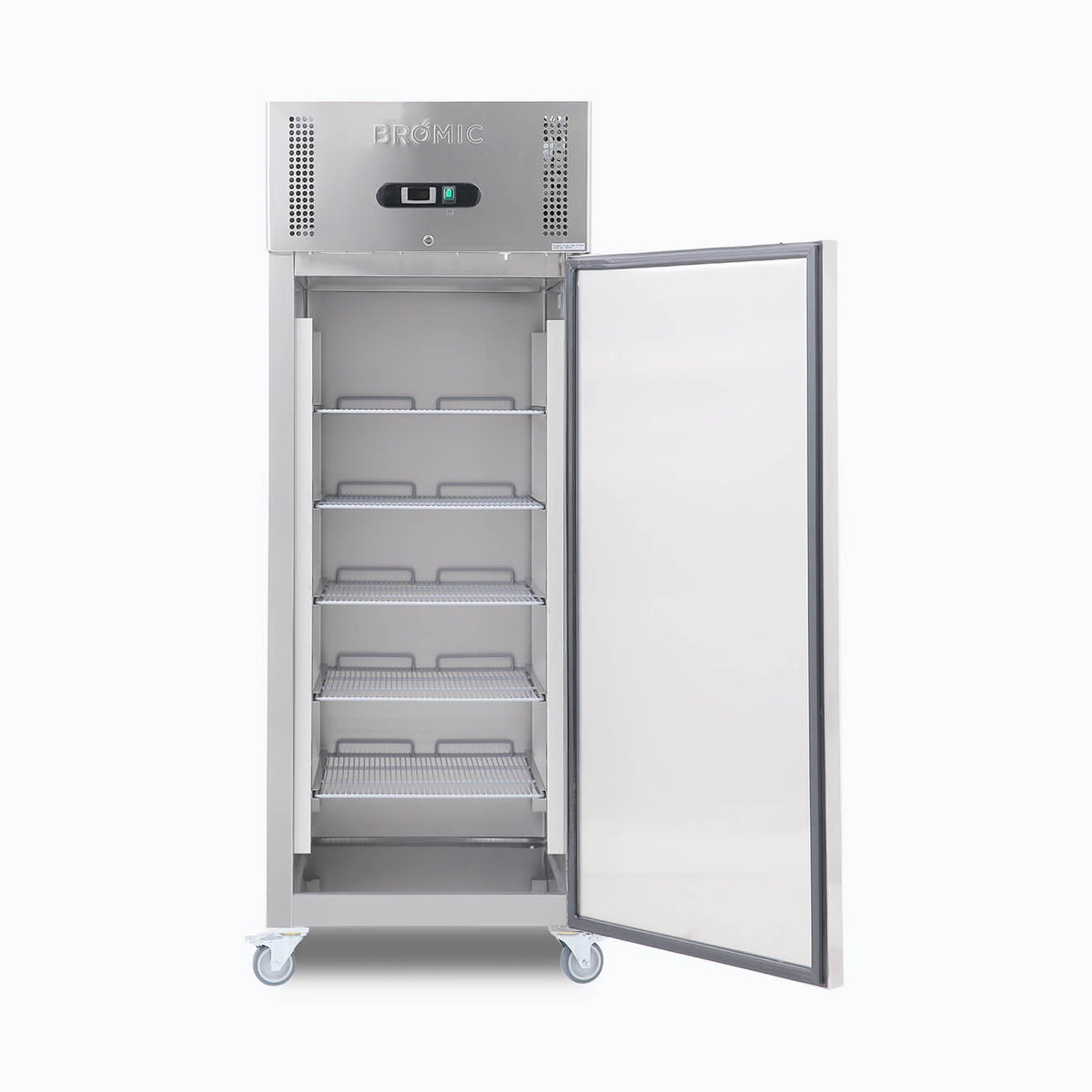 Bromic UF0650SDF-NR-1 - Upright Freezer 650L, 1 Door, Stainless Steel, 740mm