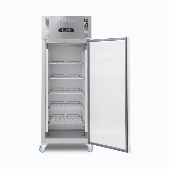 Bromic UF0650SDF-NR-1 - Upright Freezer 650L, 1 Door, Stainless Steel, 740mm