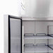 Bromic UF1300SDF-NR-1 - Upright Freezer 1300L, 2 Doors, Stainless Steel, 1480mm