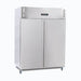 Bromic UF1300SDF-NR-1 - Upright Freezer 1300L, 2 Doors, Stainless Steel, 1480mm