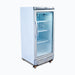 Bromic GM0220-NR - Upright Display Fridge 215L, 1 Door, Flat Glass, 595mm