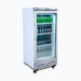 Bromic GM0220-NR - Upright Display Fridge 215L, 1 Door, Flat Glass, 595mm