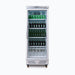 Bromic GM0300-NR - Upright Display Fridge 290L, 1 Door, Flat Glass, 595mm