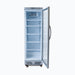 Bromic GM0374-NR - Upright Display Fridge 372L, 1 Door, Flat Glass, White with Silver Trim, 595mm