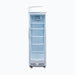 Bromic GM0374L-NR - Upright Display Fridge 372L, 1 Door, Flat Glass, Lightbox, 595mm