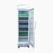 Bromic GM0374L-NR - Upright Display Fridge 372L, 1 Door, Flat Glass, Lightbox, 595mm