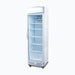 Bromic GM0374L-NR - Upright Display Fridge 372L, 1 Door, Flat Glass, Lightbox, 595mm