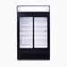 Bromic GM0980LS-NR - Upright Display Fridge 945L, 2 Doors, Sliding, Flat Glass, Lightbox, 1200mm