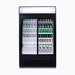 Bromic GM0980LS-NR - Upright Display Fridge 945L, 2 Doors, Sliding, Flat Glass, Lightbox, 1200mm