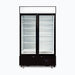 Bromic GM1000LBCAS / GM1000LWCAS - Upright Display Fridge 960L, 2 Doors, Flat Glass, Cassette, 1200mm