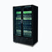 Bromic GM1100B-NR / GM1100S-NR - Upright Display Fridge 1126L, 2 Door, Flat Glass, 1200mm