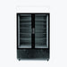 Bromic GM1100LB-NR / GM1100LS-NR - Upright Display Fridge 1082L, 2 Door, Flat Glass, Lightbox, 1200mm