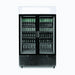 Bromic GM1100LB-NR / GM1100LS-NR - Upright Display Fridge 1082L, 2 Door, Flat Glass, Lightbox, 1200mm