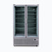 Bromic GM1100B-NR / GM1100S-NR - Upright Display Fridge 1126L, 2 Door, Flat Glass, 1200mm