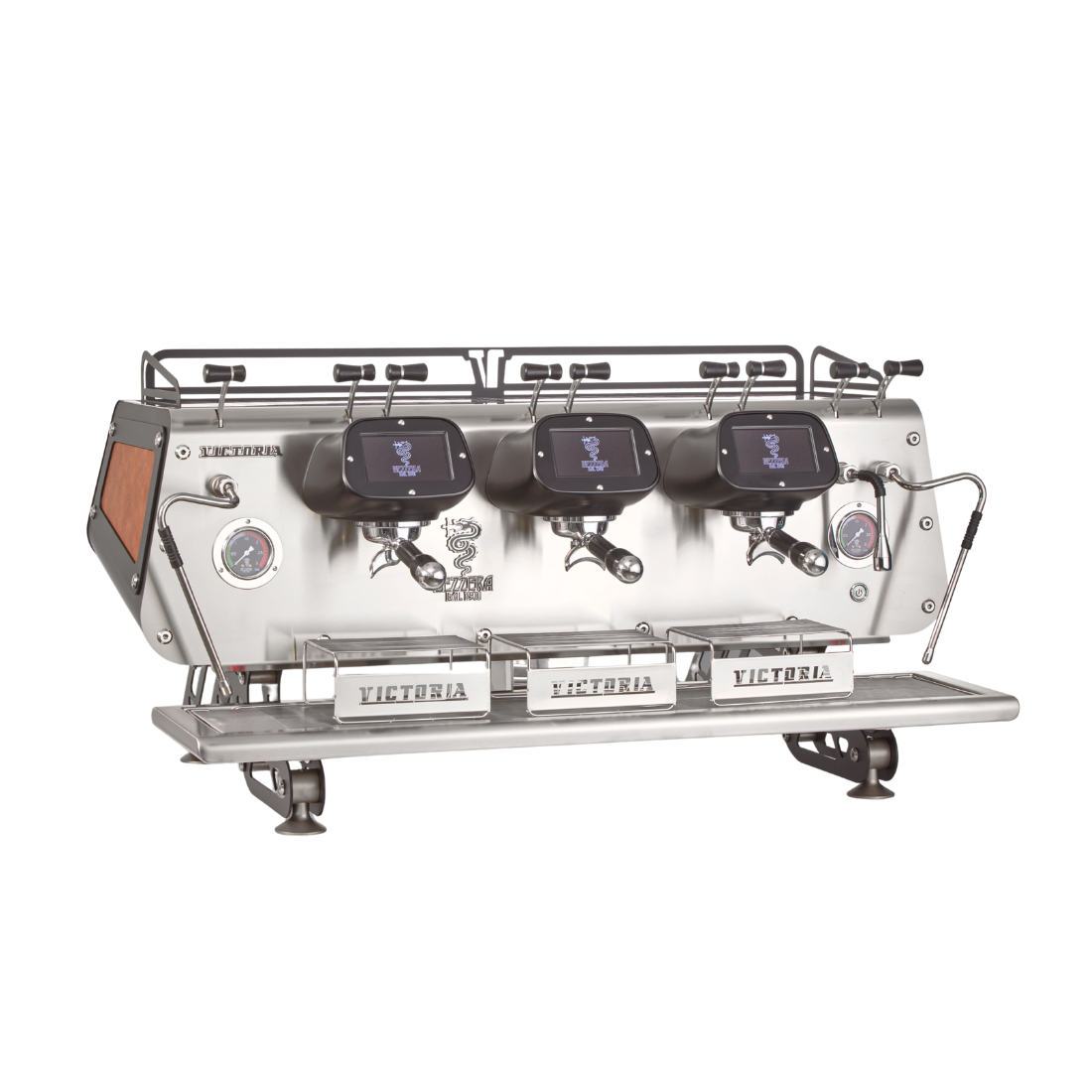 Bezzera Victoria PID 3G - 3 Group Multi-Boiler Espresso Machine, 3-Phase