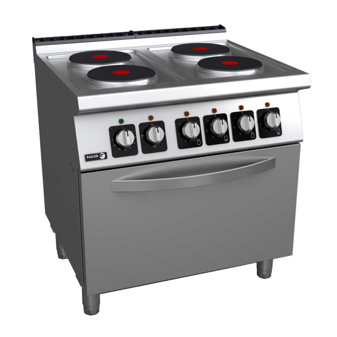 Fagor C-E741 - Kore 700 Series 4 Plate Electric Range with Oven