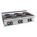 Fagor C-E760 - Kore 700 Series 1200mm 6 Plate Electric Cooktop