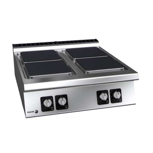 Fagor C-E940 - Kore 900 Series 800mm 4 Plate Electric Cooktop