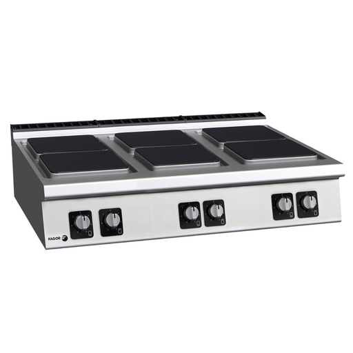 Fagor C-E960 - Kore 900 Series 1200mm 6 Plate Electric Cooktop